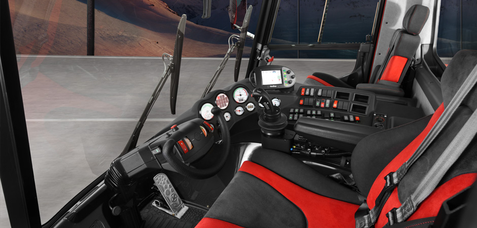 pistenbully / dameuse cockpit
