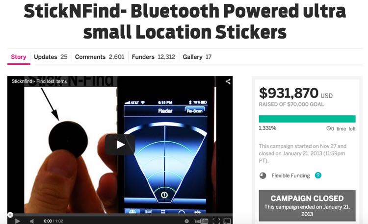 StickNFind-_Bluetooth_Powered_ultra_small_Location_Stickers___Indiegogo