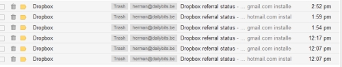 Dropbox adwords