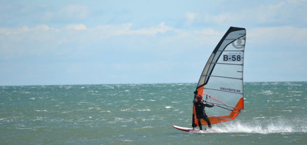 Herman Maes windsurf