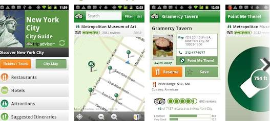 Tripadvisor city guide app