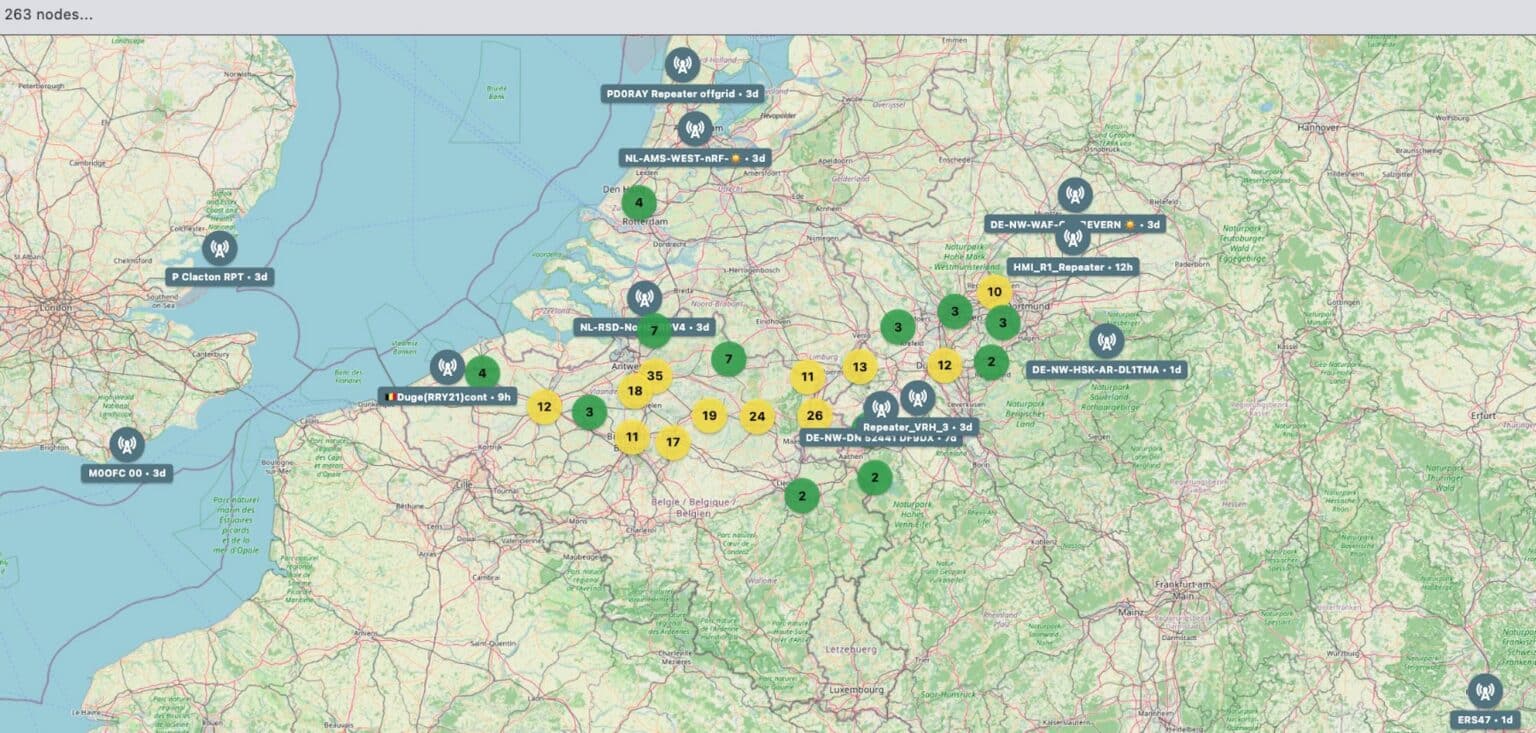 Beginnen met MeshCore – decentrale noodcommunicatie